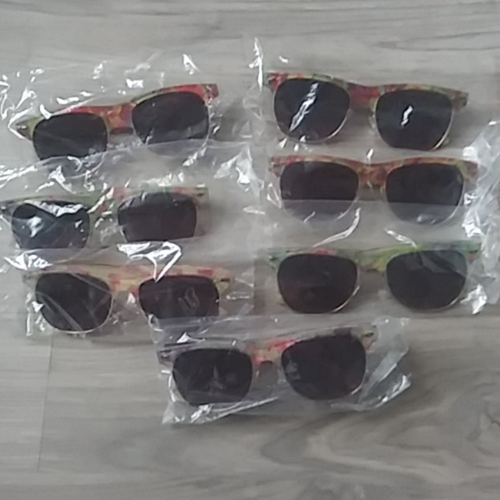 7 Pair Floral Sunglasses Bundle